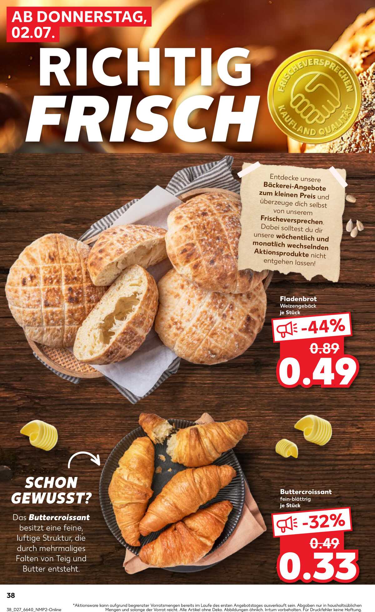 Leták Kaufland Německo 2.7.-8.7.2026 strana 36