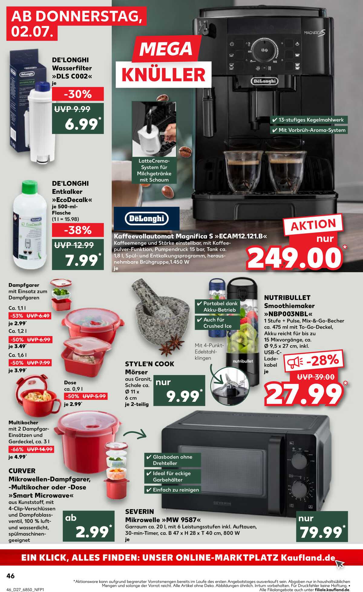 Leták Kaufland Německo 2.7.-8.7.2026 strana 46