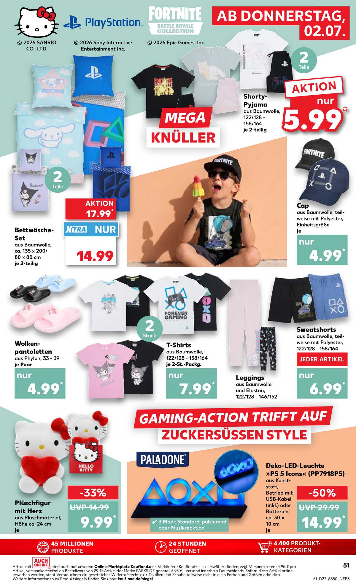 Leták Kaufland Německo 2.7.-8.7.2026 strana 51