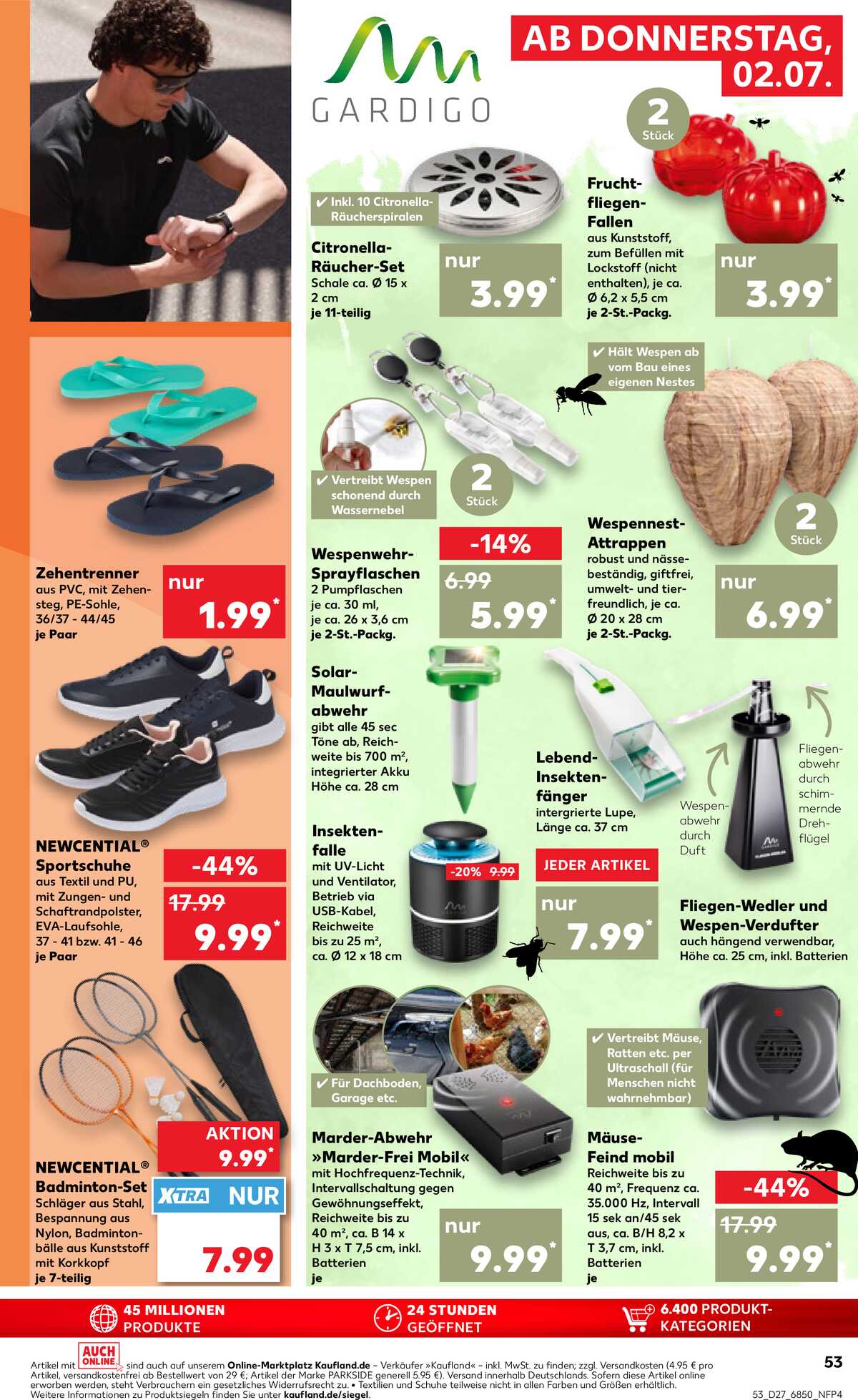 Leták Kaufland Německo 2.7.-8.7.2026 strana 53