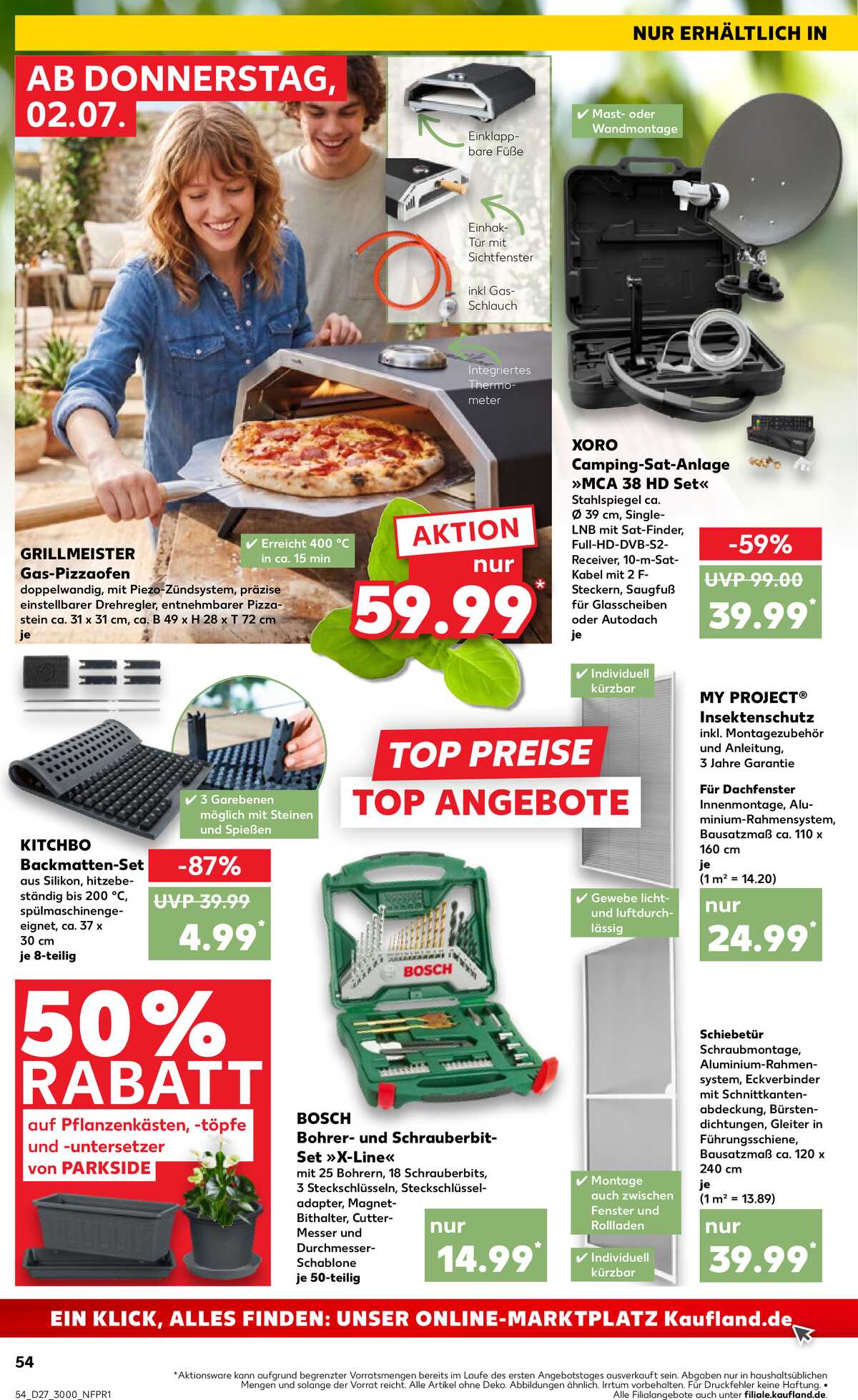 Leták Kaufland Německo 2.7.-8.7.2026 strana 54