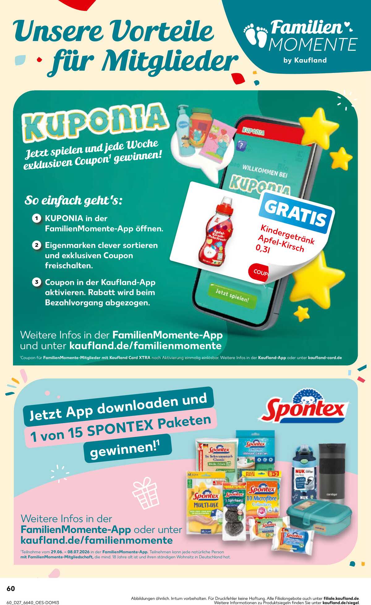 Leták Kaufland Německo 2.7.-8.7.2026 strana 60