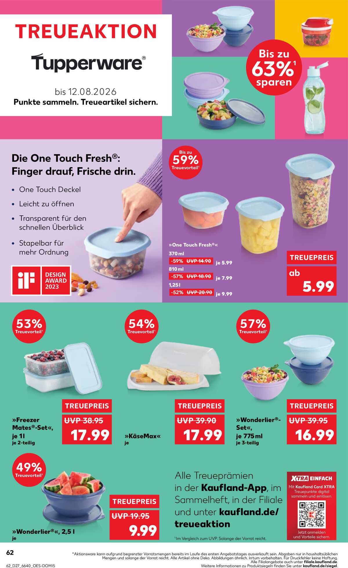 Leták Kaufland Německo 2.7.-8.7.2026 strana 62