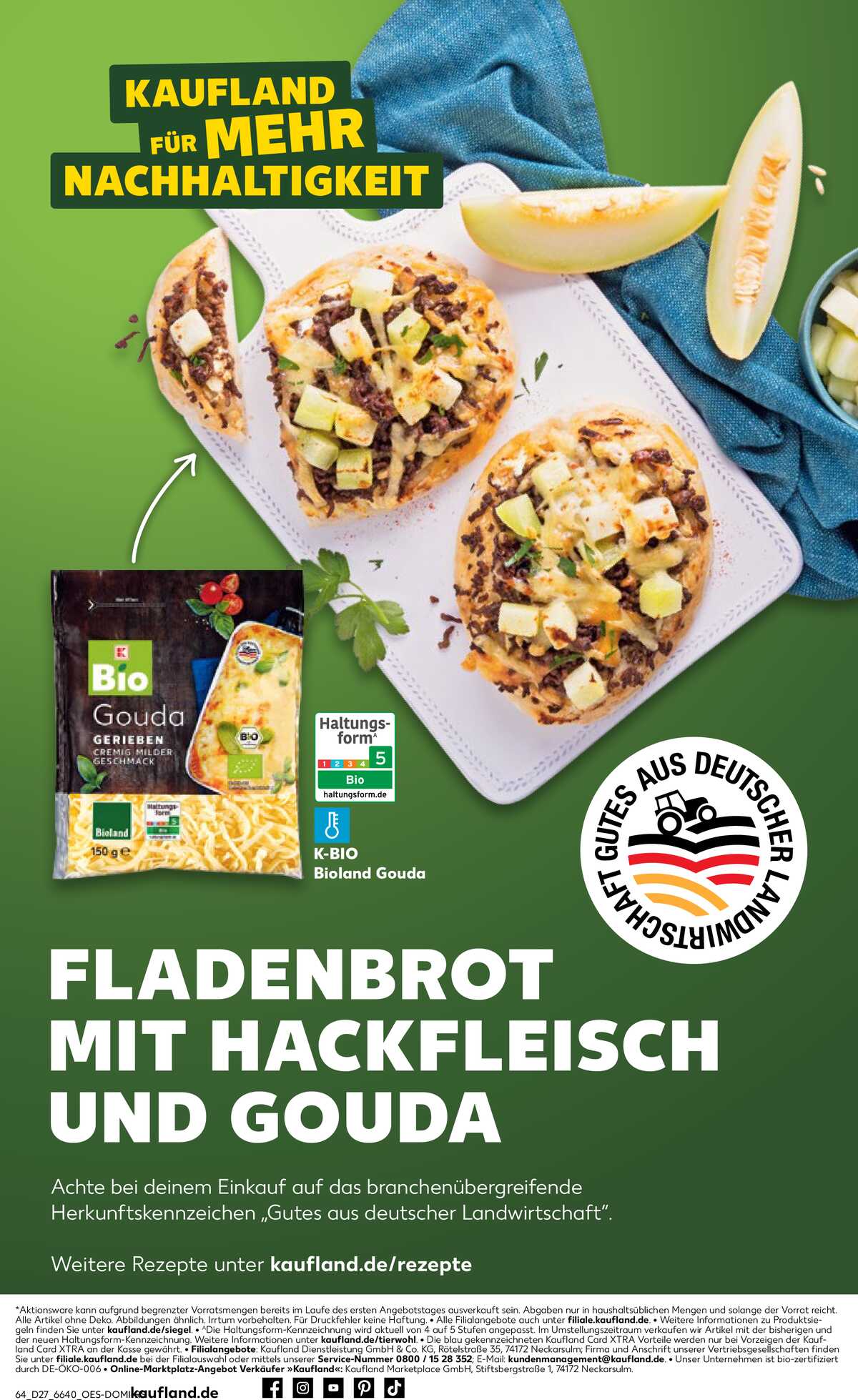 Leták Kaufland Německo 2.7.-8.7.2026 strana 64