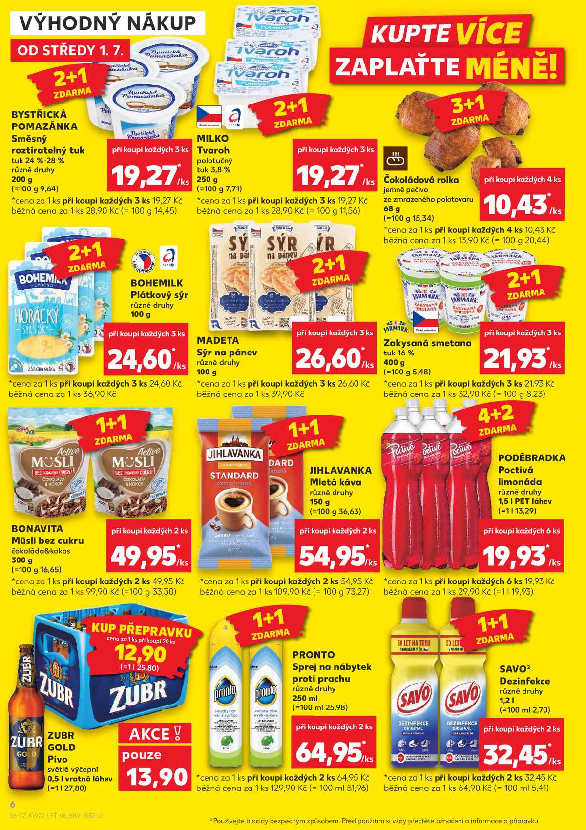 Kaufland 1.7. - 7.7. - Kaufland - Roudnice nad Labem strana 6
