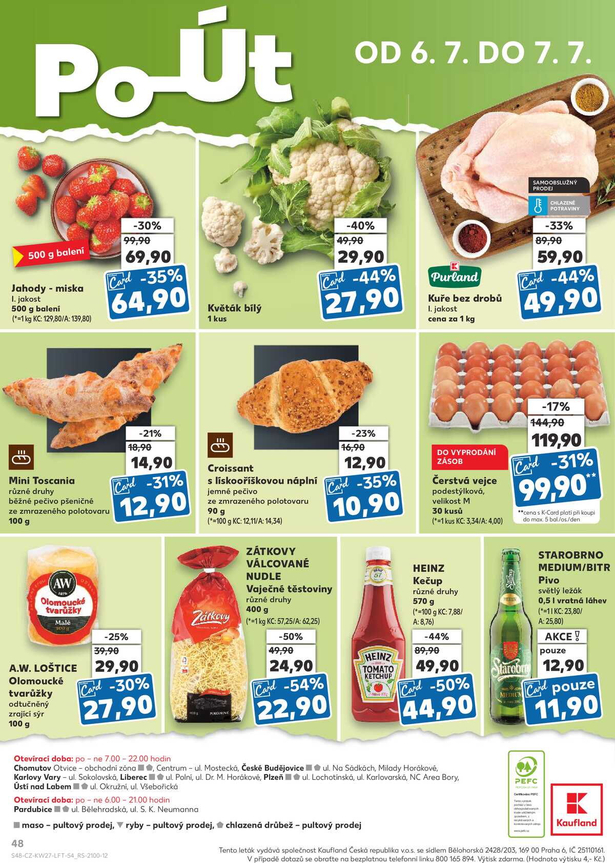 Kaufland 1.7. - 7.7. - Kaufland - Chomutov - centrum strana 48
