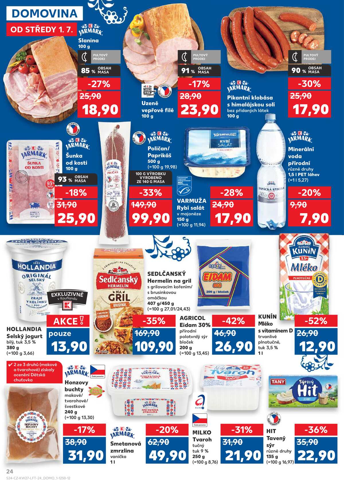 Kaufland 1.7. - 7.7. - Kaufland - Velké Meziříčí strana 24