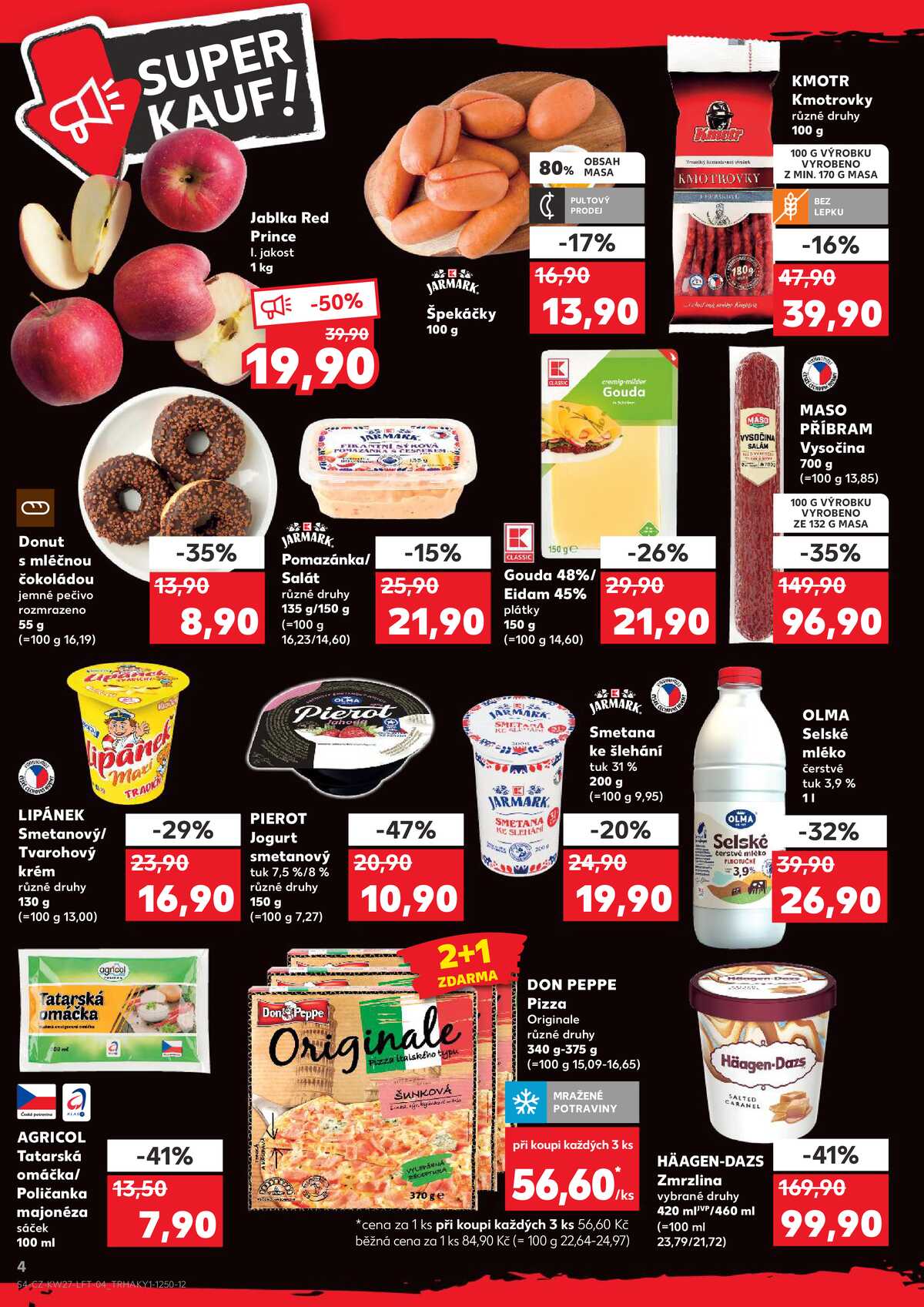 Kaufland 1.7. - 7.7. - Kaufland - Valašské Meziříčí strana 4