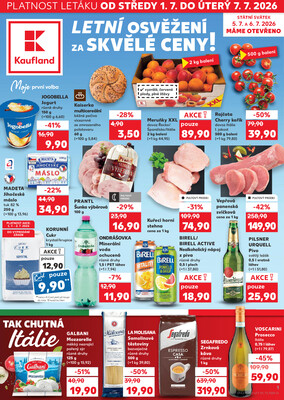 Leták Kaufland 1.7. - 7.7. - Kaufland - Kadaň