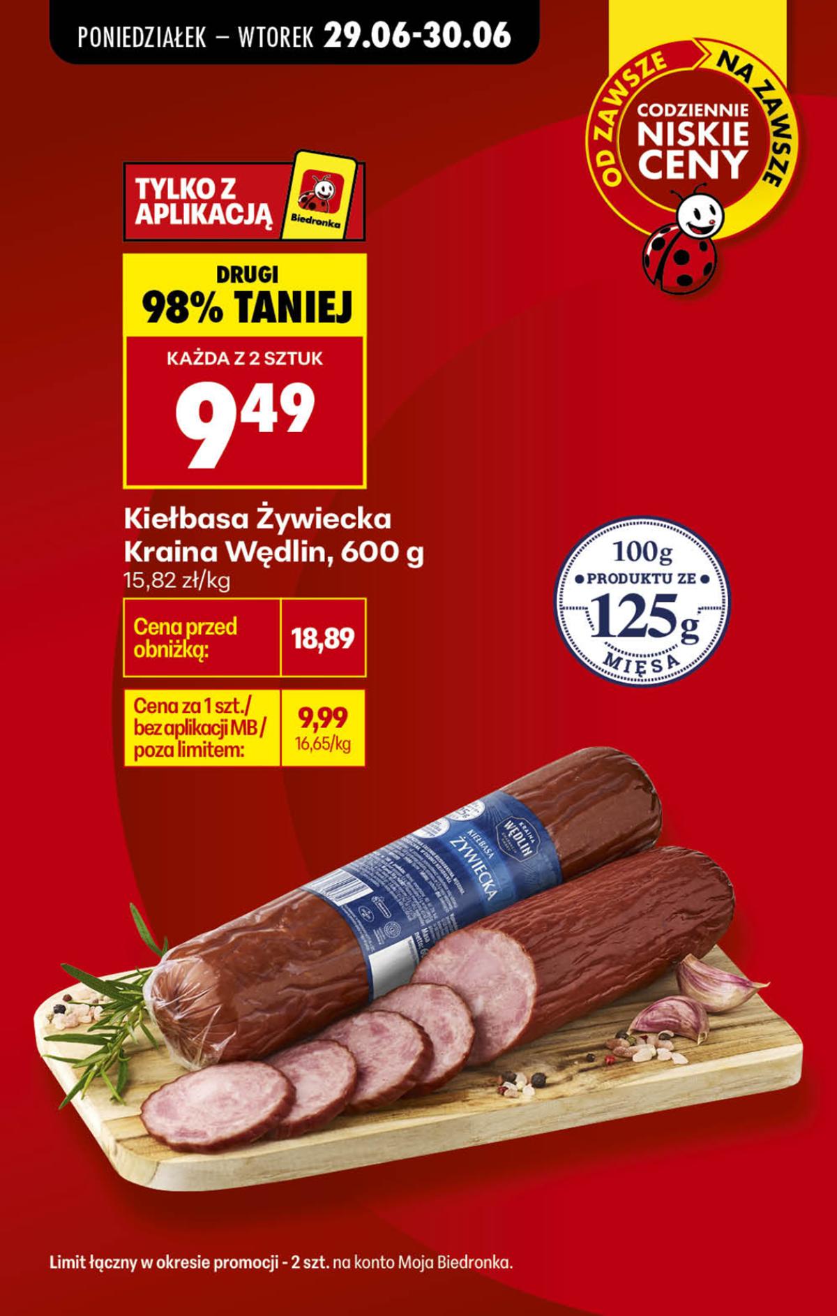 Leták Biedronka Polsko 29.6.-5.7.2026 strana 14