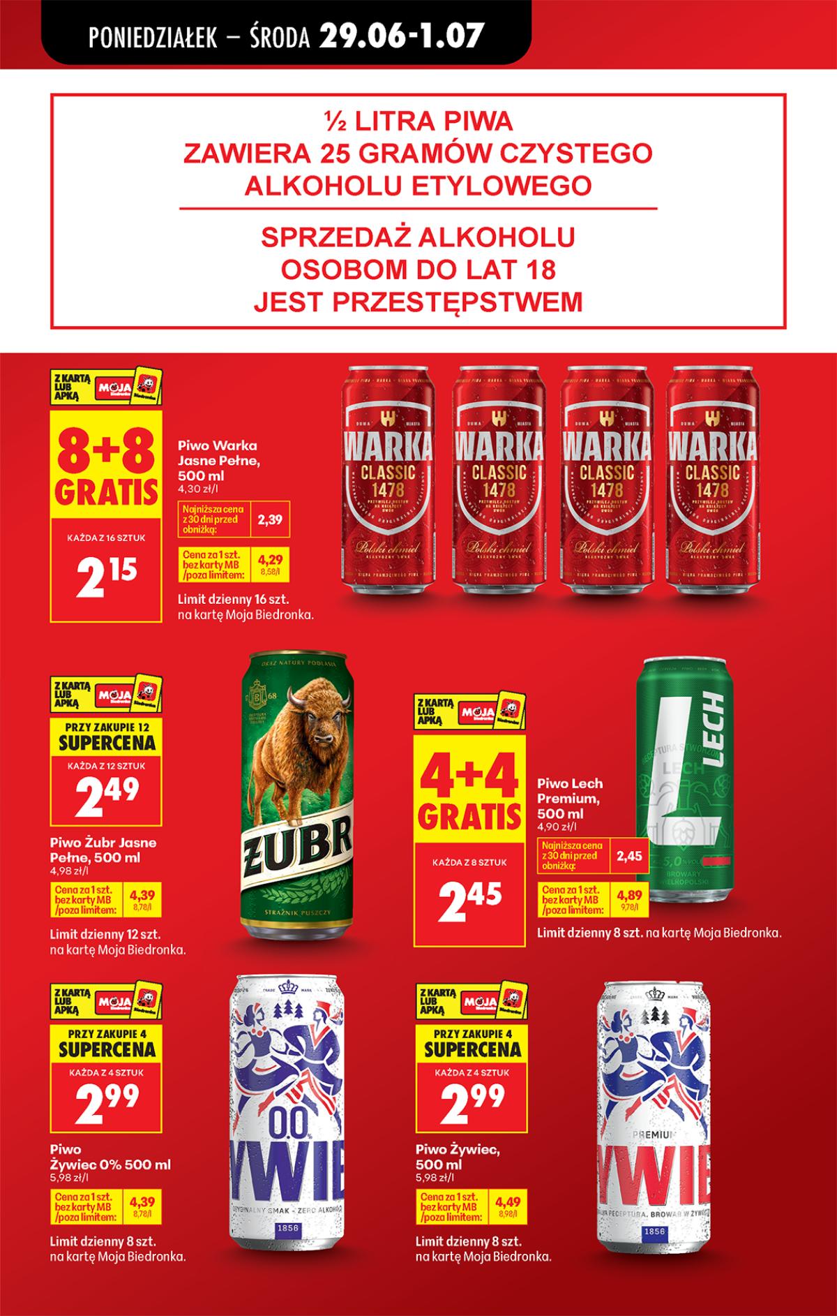Leták Biedronka Polsko 29.6.-5.7.2026 strana 21
