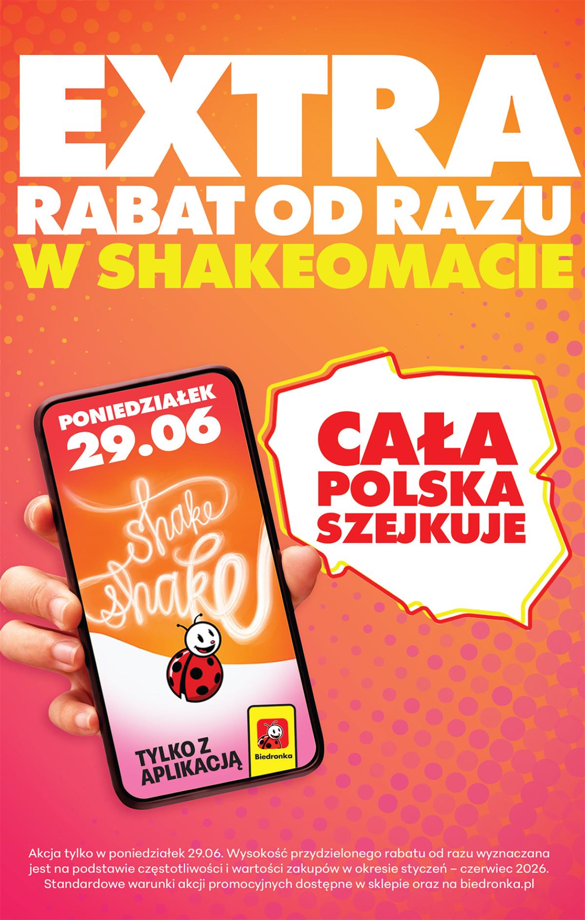 Leták Biedronka Polsko 29.6.-5.7.2026 strana 36