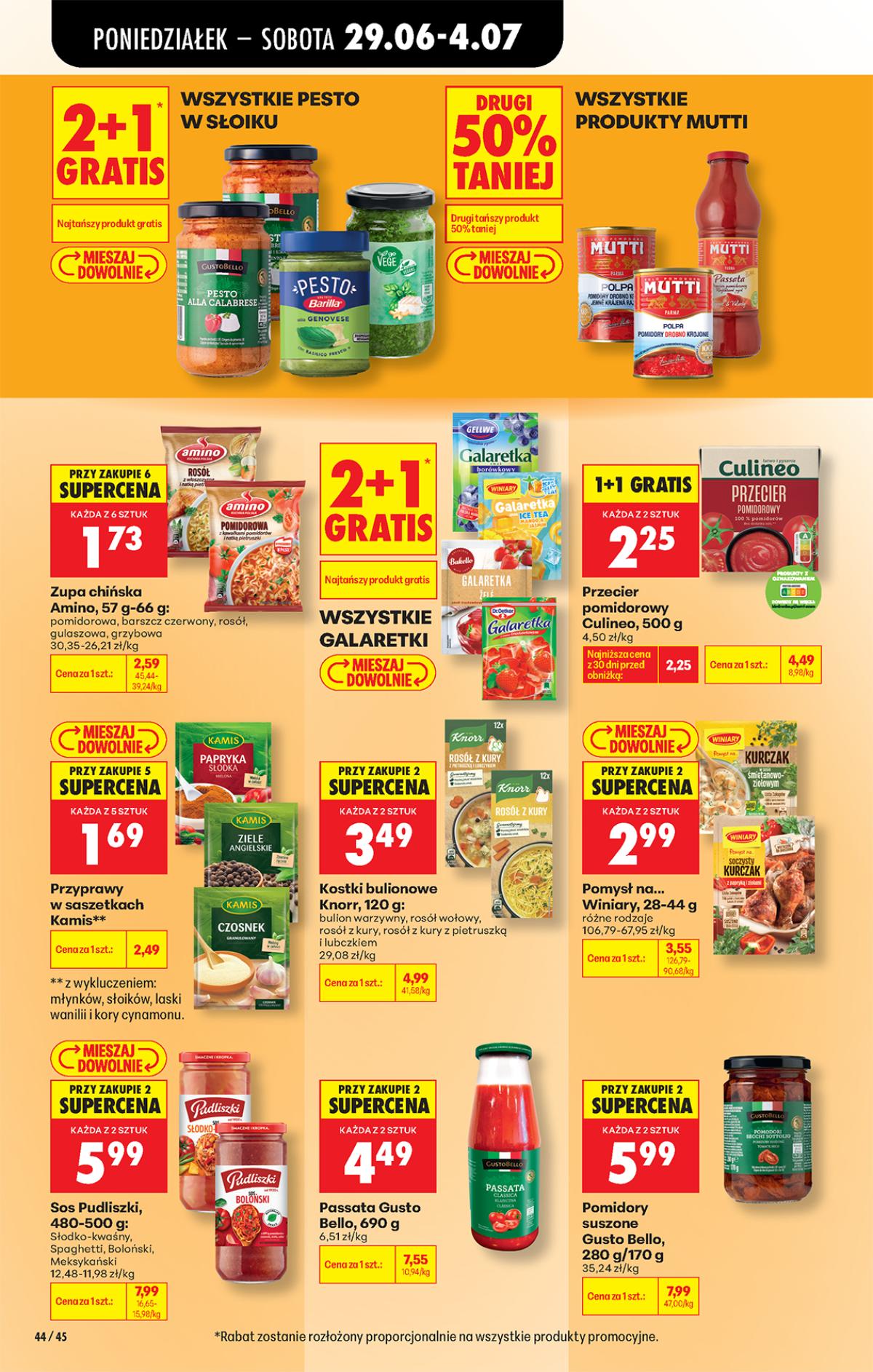 Leták Biedronka Polsko 29.6.-5.7.2026 strana 58