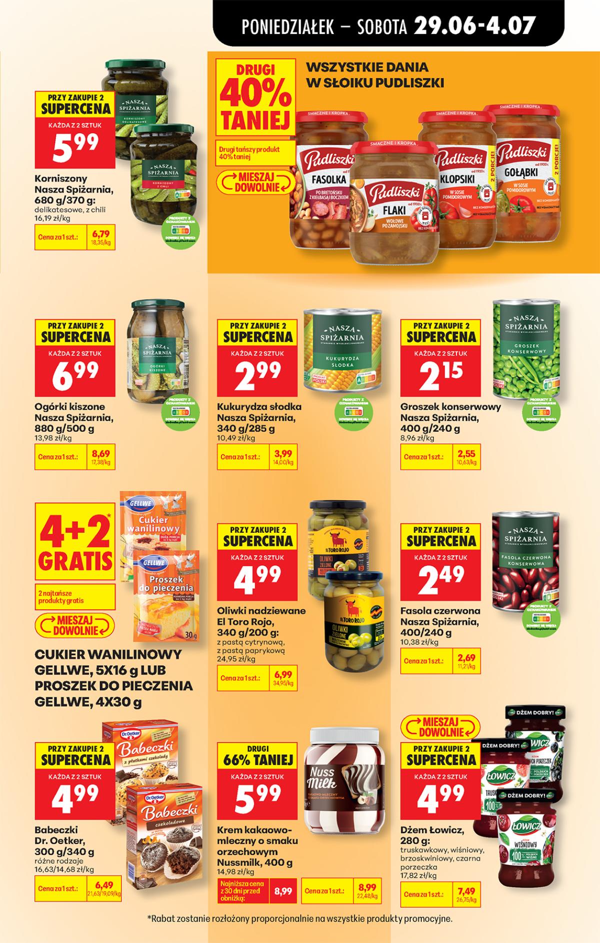 Leták Biedronka Polsko 29.6.-5.7.2026 strana 59