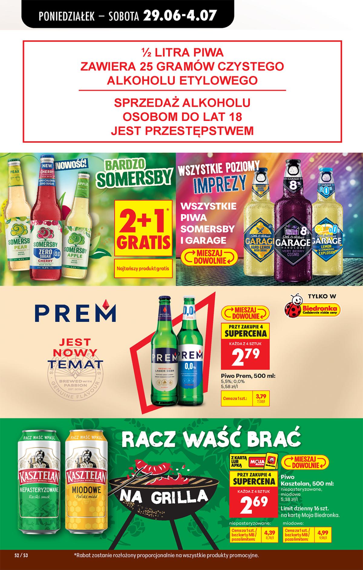 Leták Biedronka Polsko 29.6.-5.7.2026 strana 70