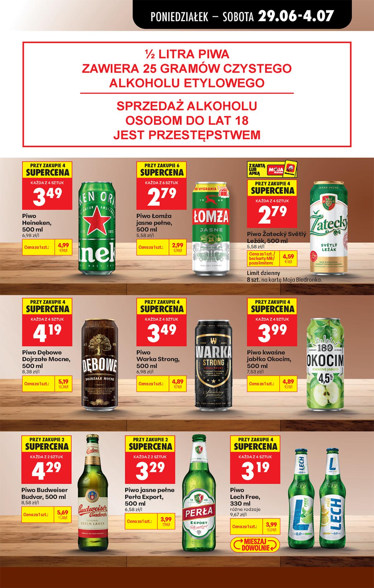 Leták Biedronka Polsko 29.6.-5.7.2026 strana 71