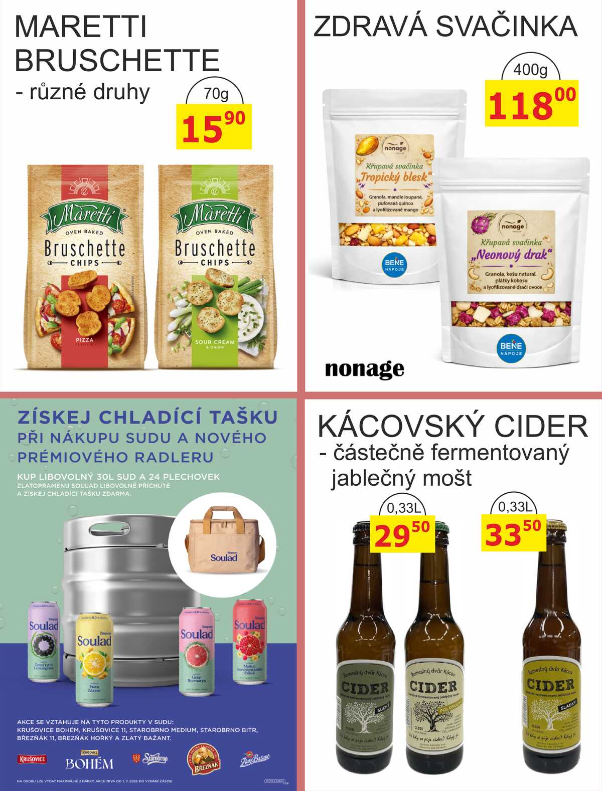 BENE Nápoje od 1.7. do 31.7.2026 strana 22
