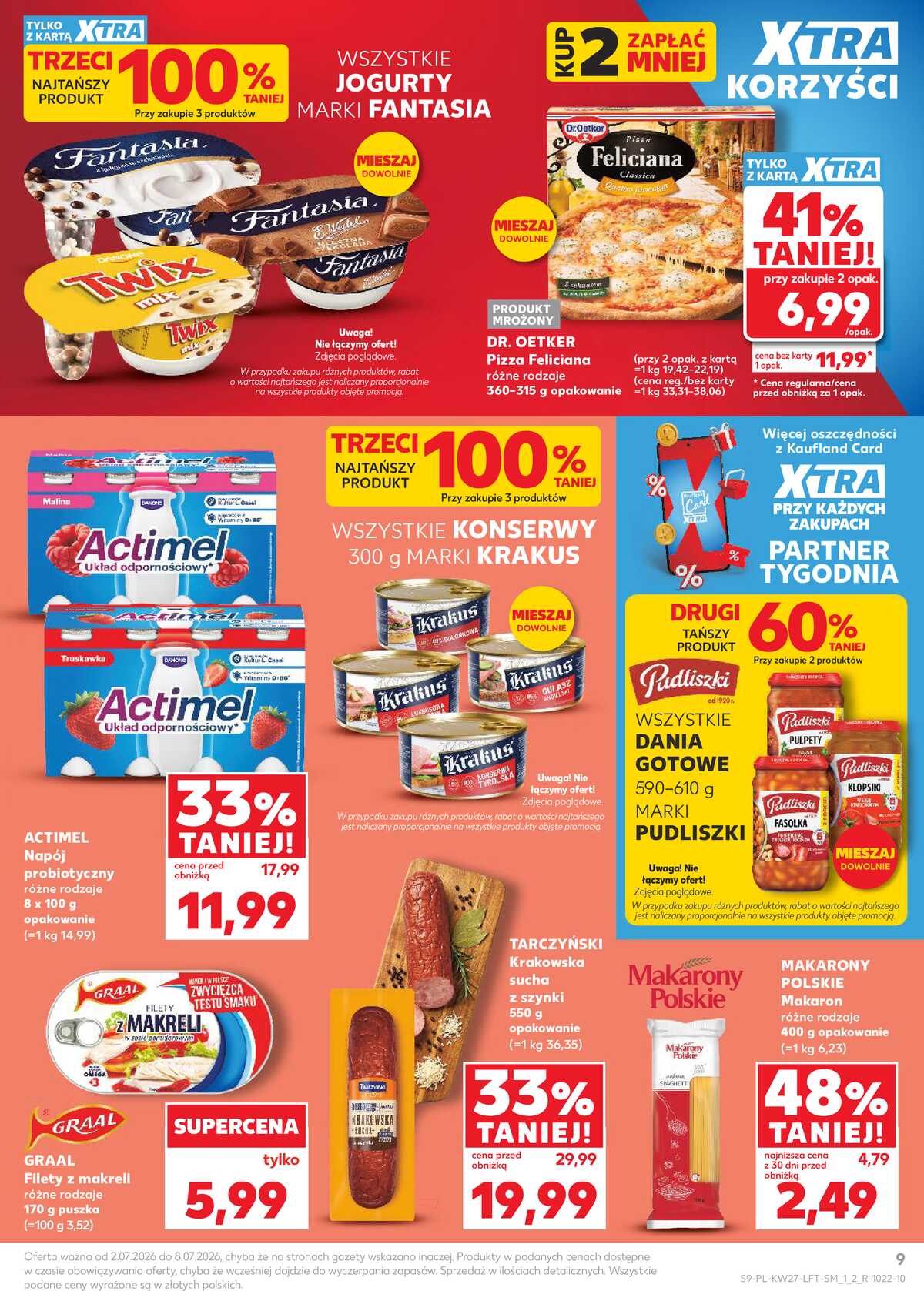 Leták Kaufland Polsko 2.7.-8.7.2026 - Týdenní zpravodaj strana 9