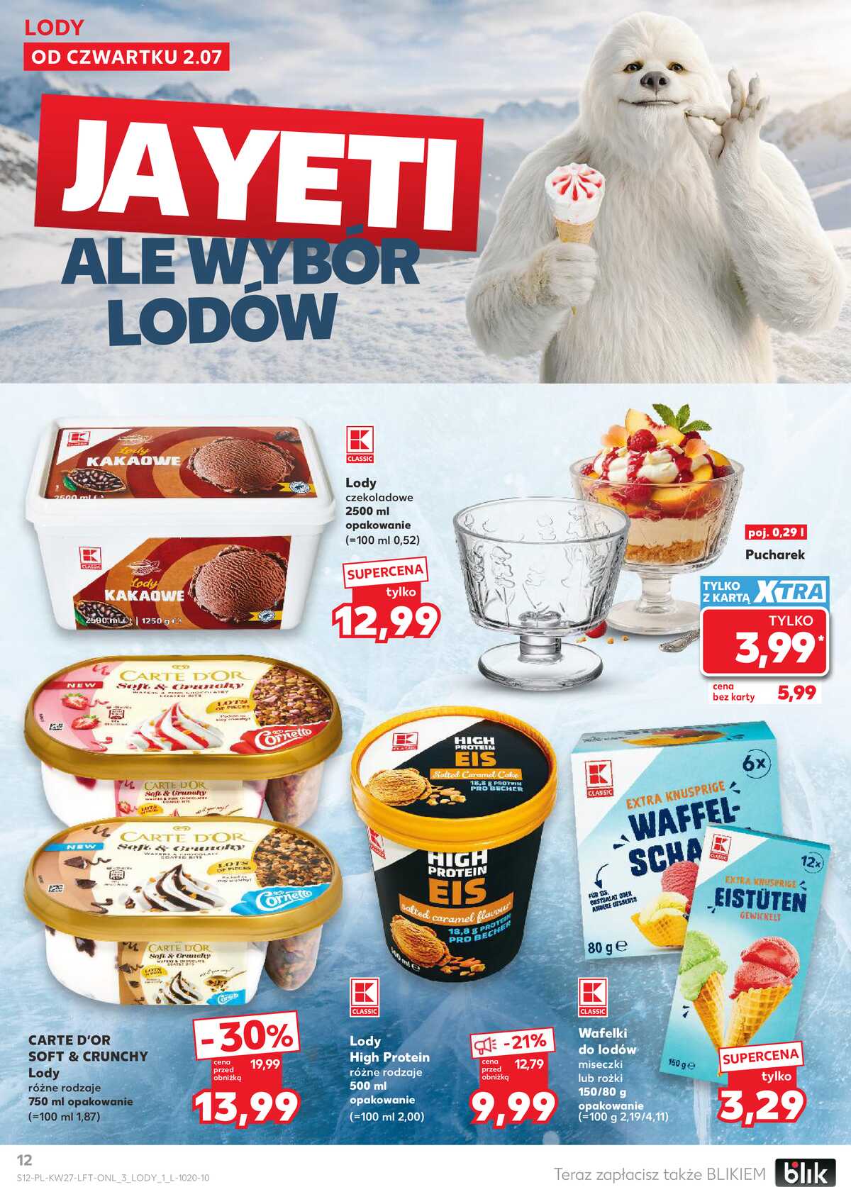 Leták Kaufland Polsko 2.7.-8.7.2026 - Týdenní zpravodaj strana 12