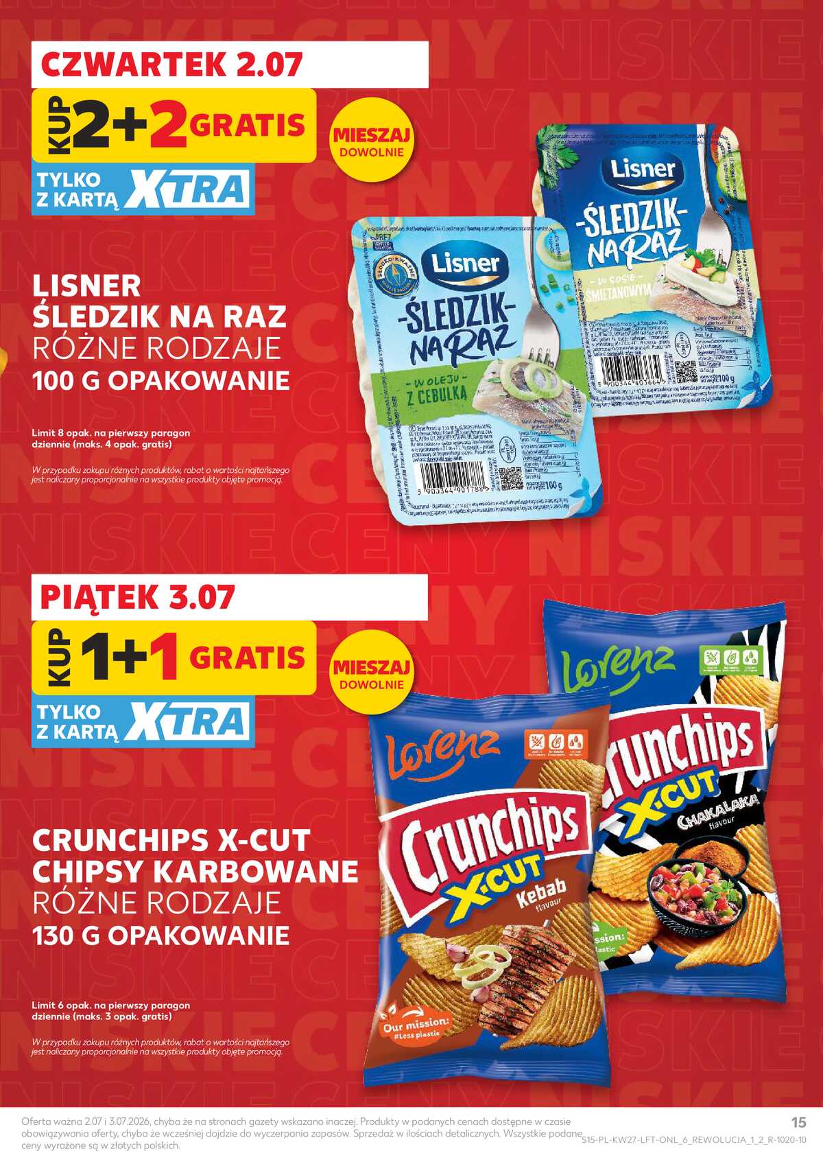 Leták Kaufland Polsko 2.7.-8.7.2026 - Týdenní zpravodaj strana 15