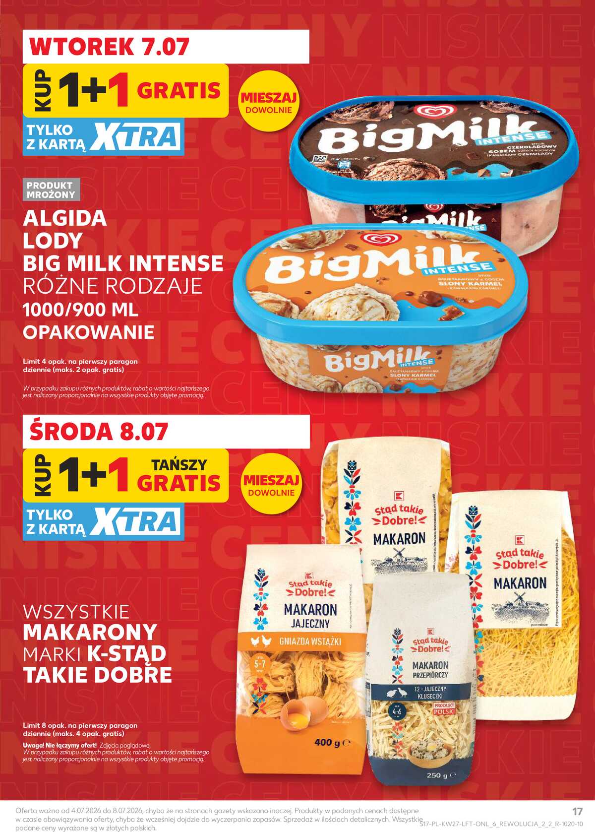 Leták Kaufland Polsko 2.7.-8.7.2026 - Týdenní zpravodaj strana 17