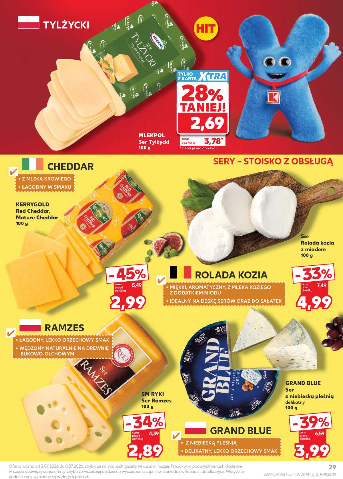 Leták Kaufland Polsko 2.7.-8.7.2026 - Týdenní zpravodaj strana 29
