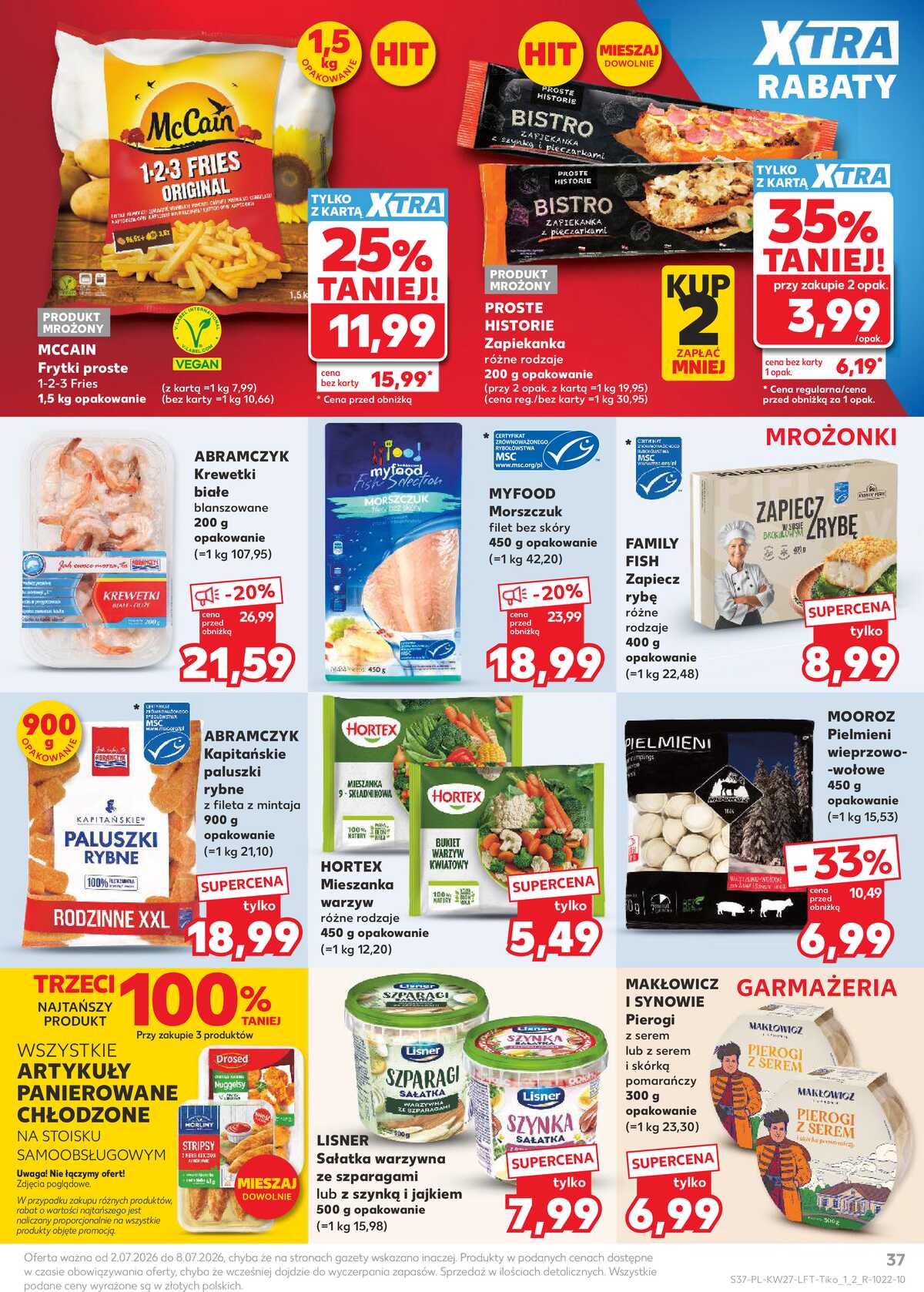 Leták Kaufland Polsko 2.7.-8.7.2026 - Týdenní zpravodaj strana 37