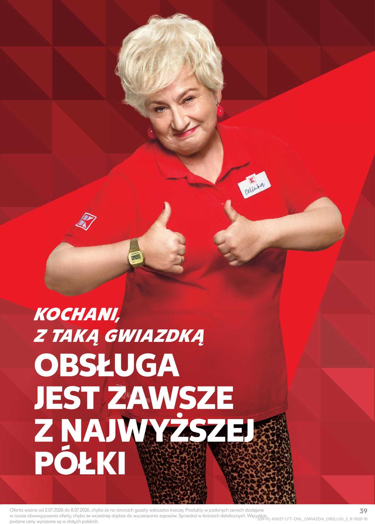Leták Kaufland Polsko 2.7.-8.7.2026 - Týdenní zpravodaj strana 39