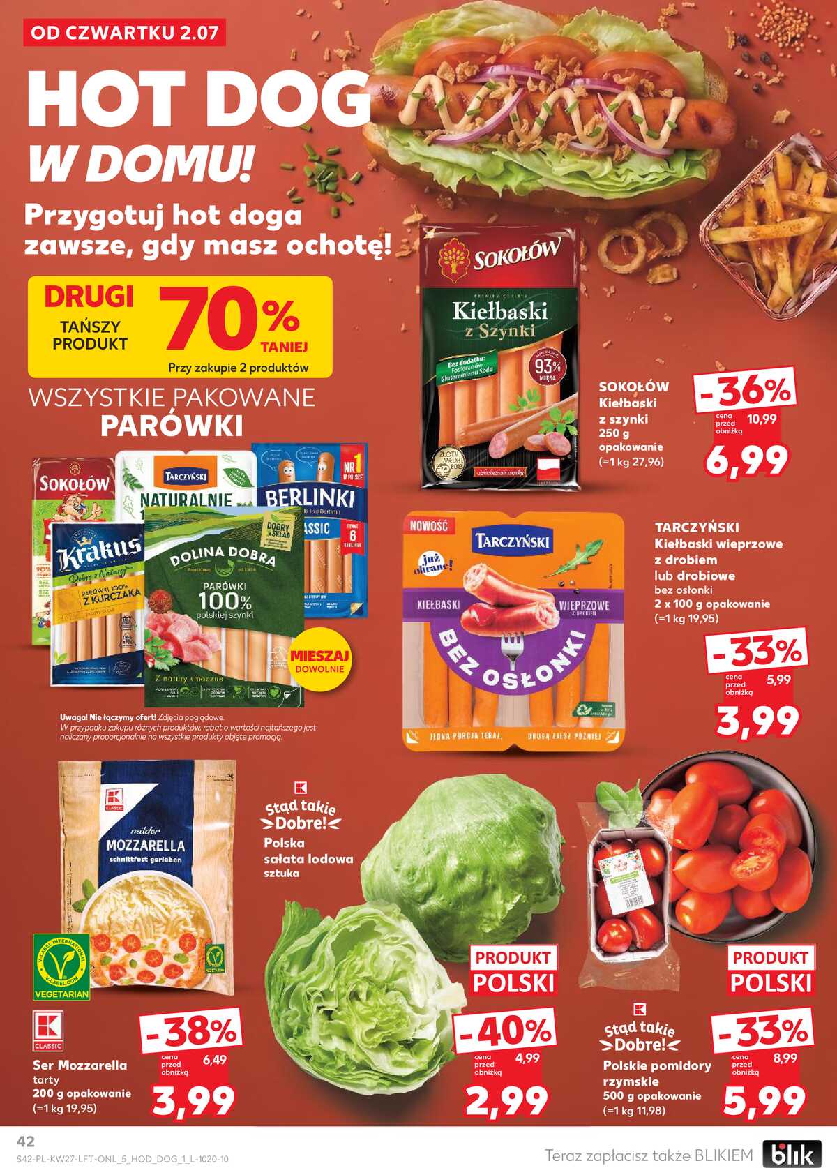 Leták Kaufland Polsko 2.7.-8.7.2026 - Týdenní zpravodaj strana 42