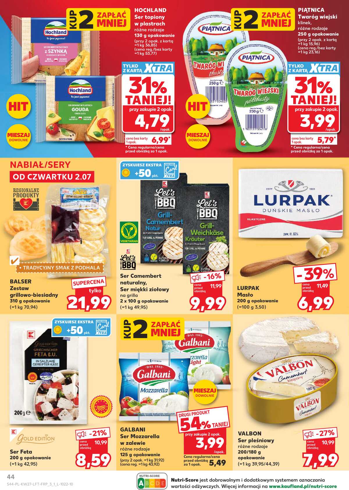Leták Kaufland Polsko 2.7.-8.7.2026 - Týdenní zpravodaj strana 44