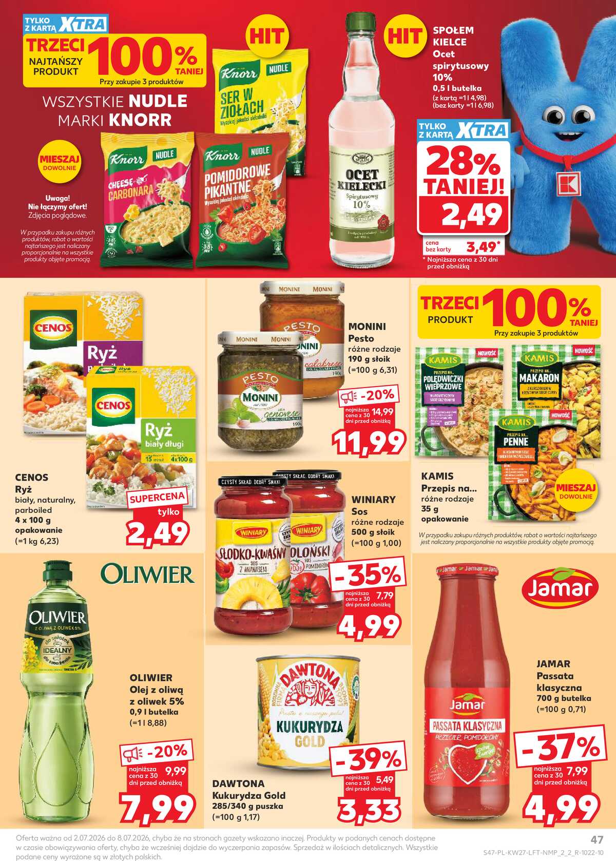 Leták Kaufland Polsko 2.7.-8.7.2026 - Týdenní zpravodaj strana 47
