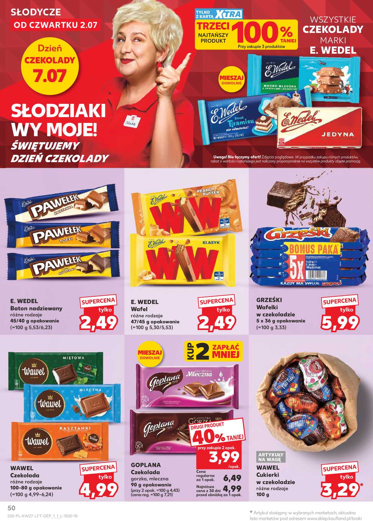 Leták Kaufland Polsko 2.7.-8.7.2026 - Týdenní zpravodaj strana 50