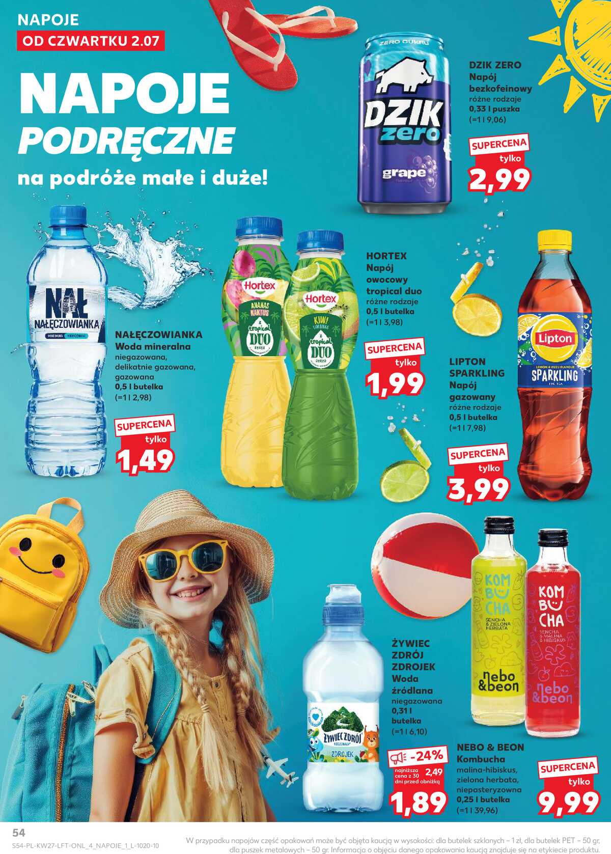 Leták Kaufland Polsko 2.7.-8.7.2026 - Týdenní zpravodaj strana 54