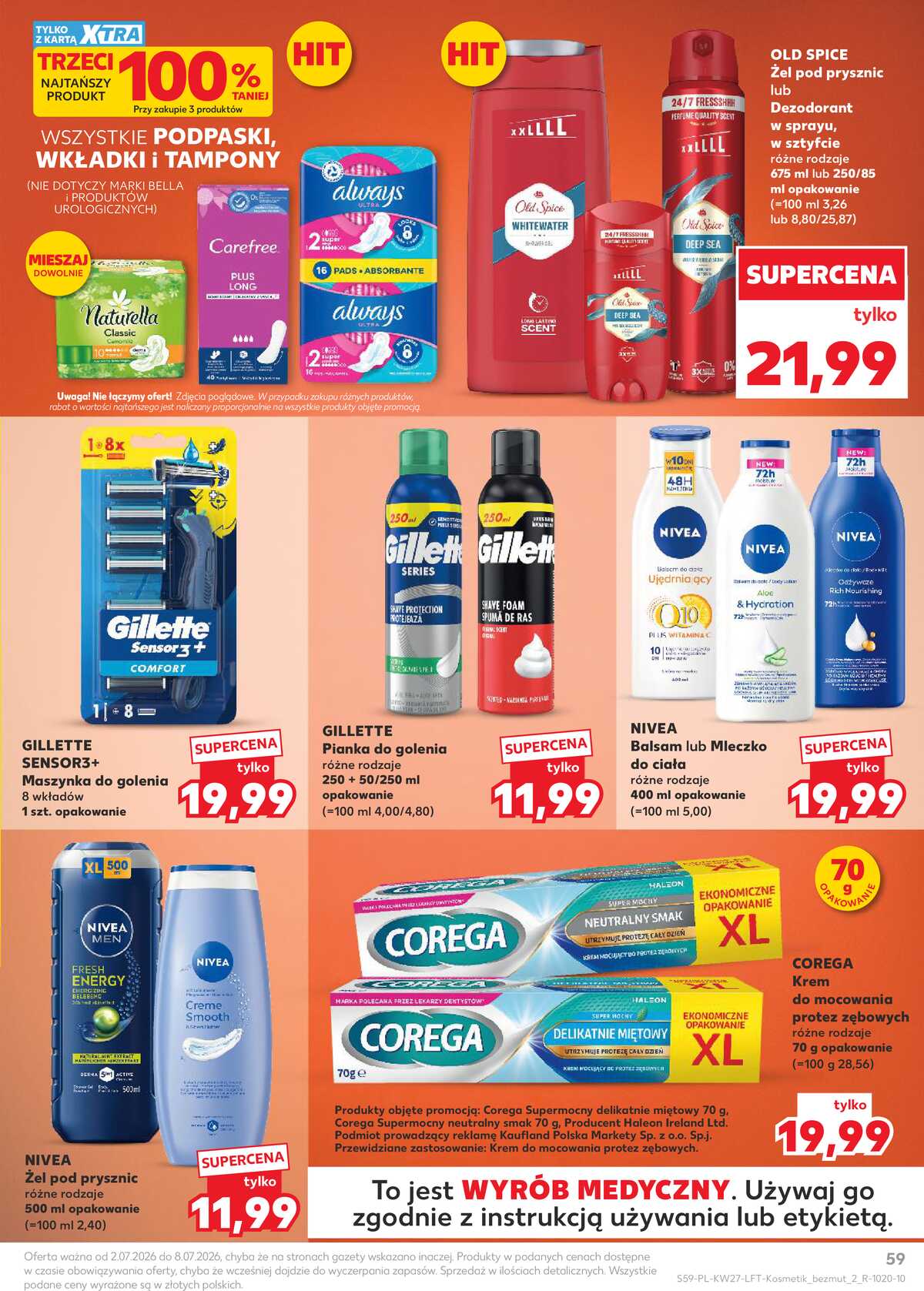 Leták Kaufland Polsko 2.7.-8.7.2026 - Týdenní zpravodaj strana 59