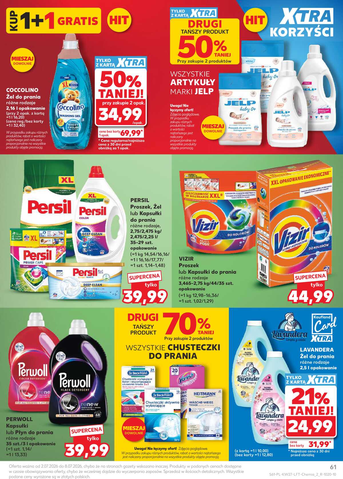 Leták Kaufland Polsko 2.7.-8.7.2026 - Týdenní zpravodaj strana 61