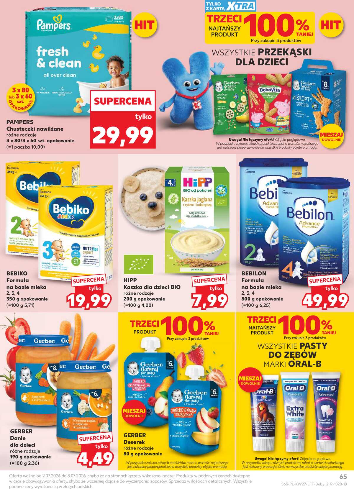Leták Kaufland Polsko 2.7.-8.7.2026 - Týdenní zpravodaj strana 65