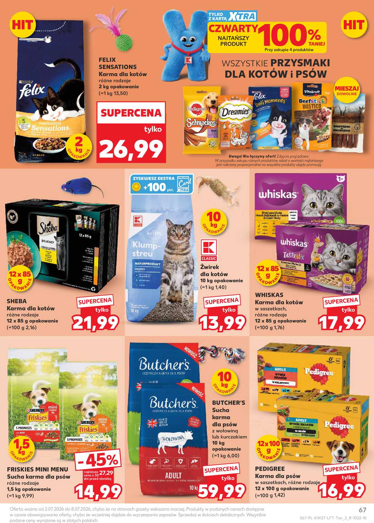 Leták Kaufland Polsko 2.7.-8.7.2026 - Týdenní zpravodaj strana 67