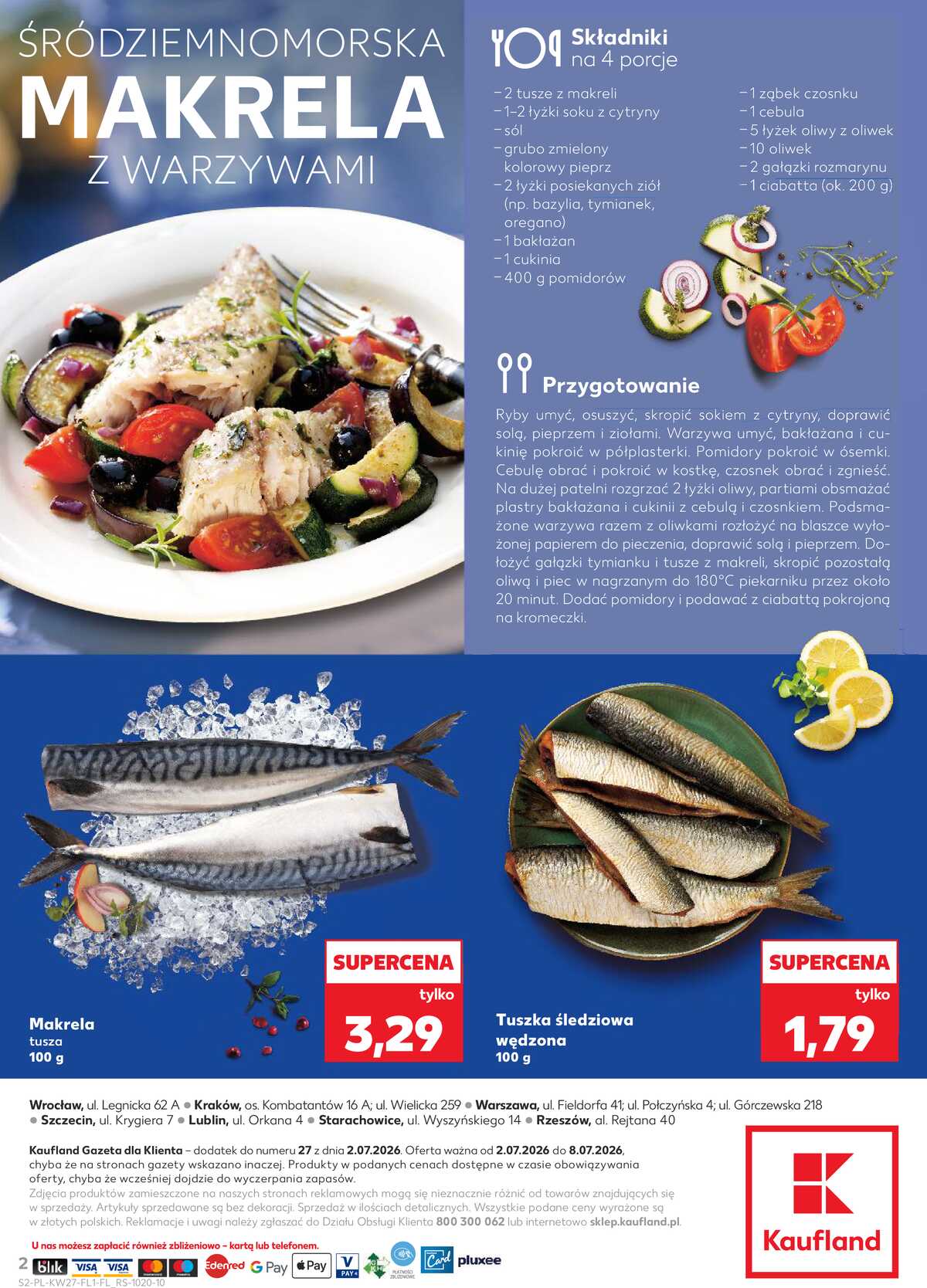 Leták Kaufland Polsko 2.7.-8.7.2026 - Ryby z našeho pultu strana 2