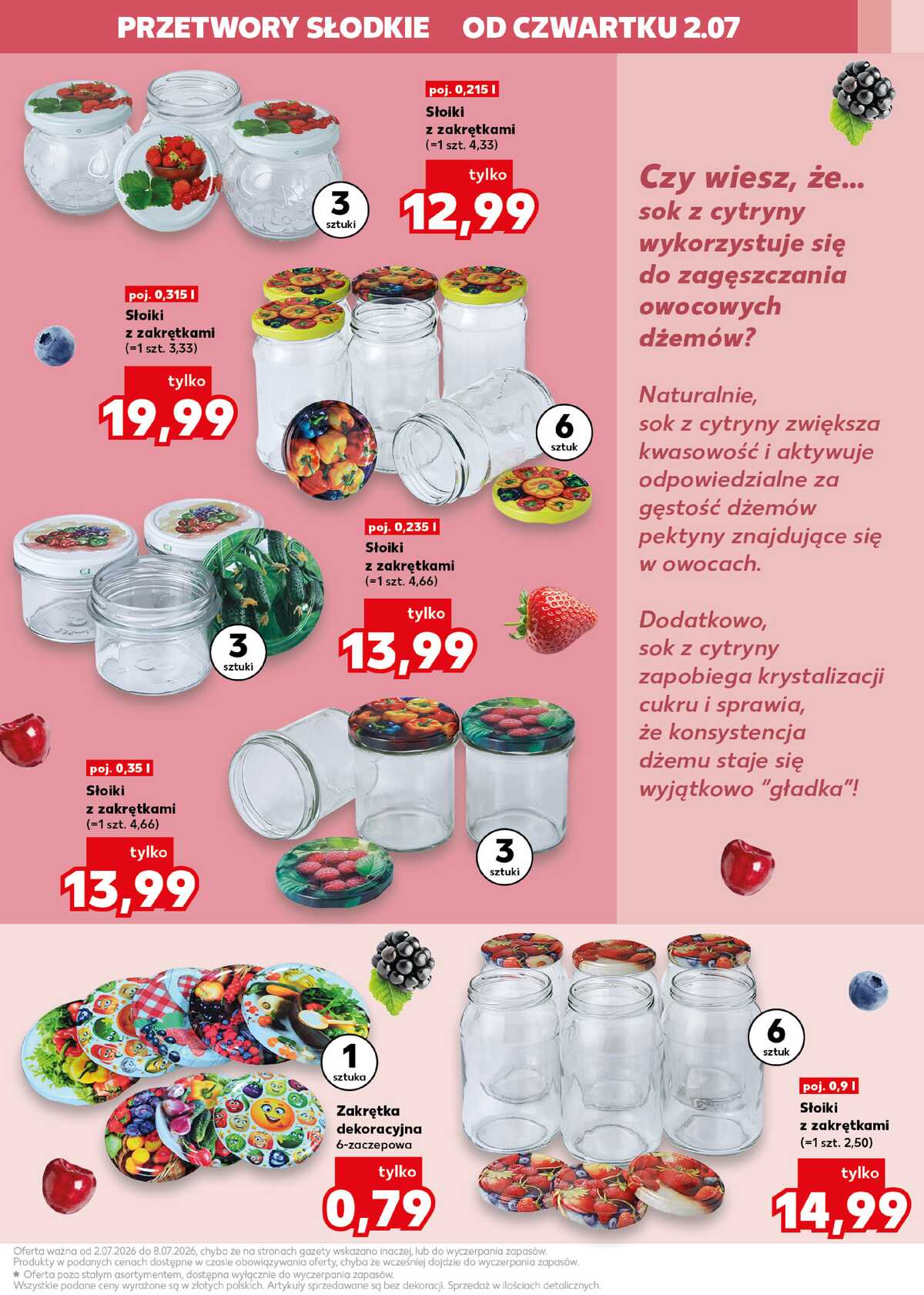 Leták Kaufland Polsko 2.7.-8.7.2026 strana 3