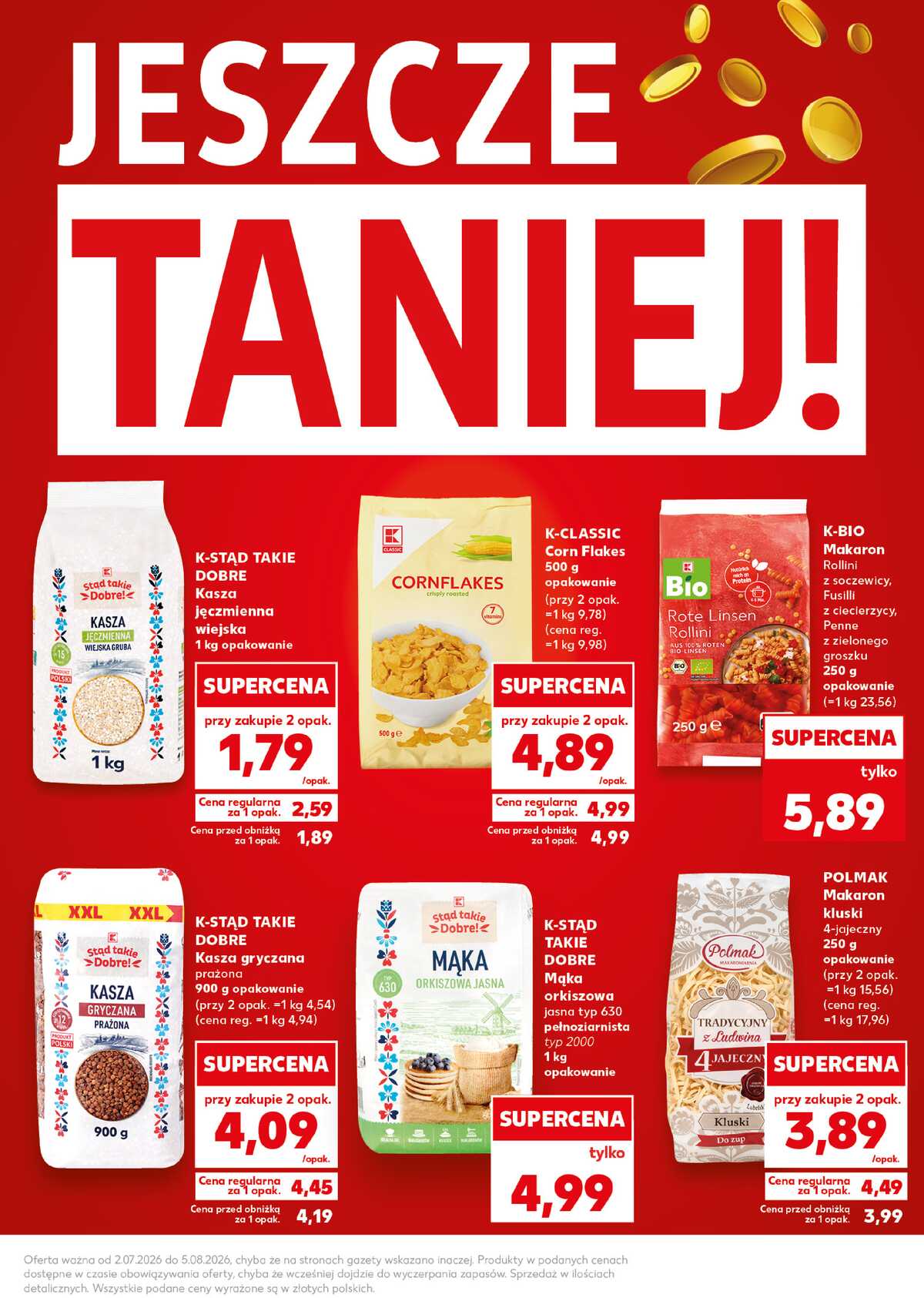Leták Kaufland Polsko 2.7.-5.8.2026 strana 5