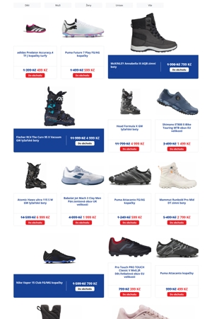 Intersport Boty - 1. 7. 2026