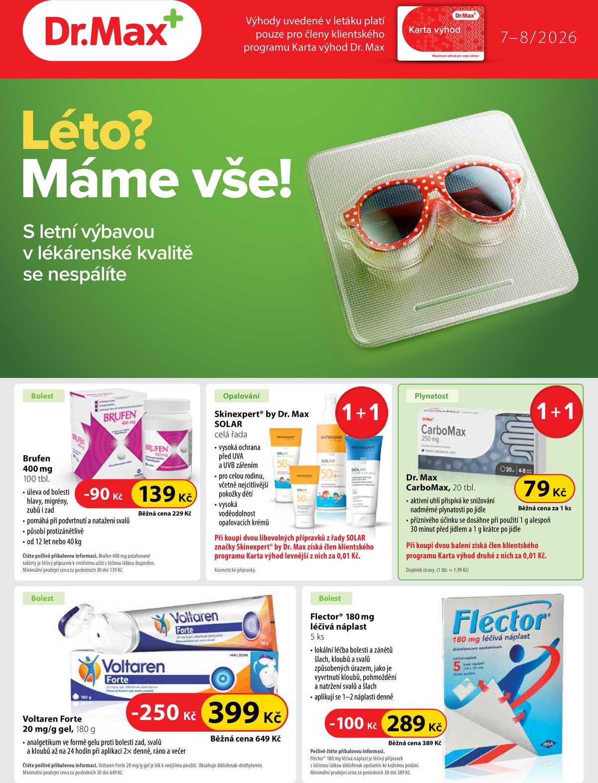 Dr.Max od 1.7. do 31.8.2026 strana 1