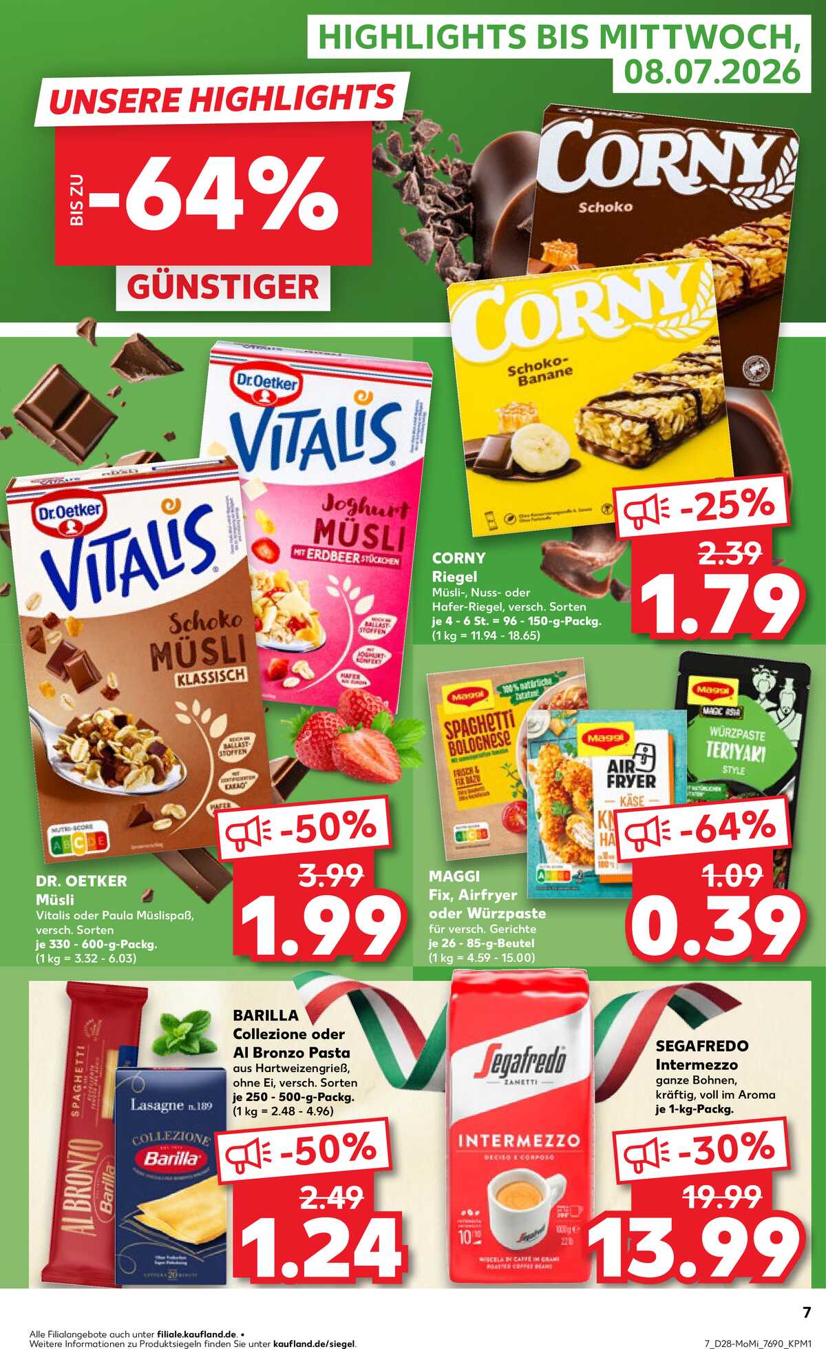 Leták Kaufland Německo 6.7.-8.7.2026 strana 7