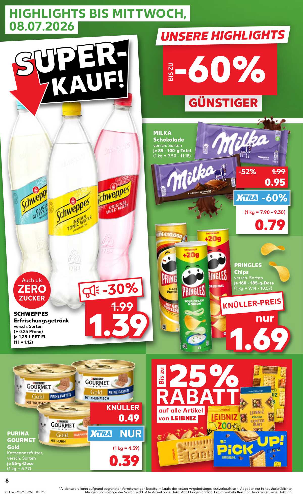 Leták Kaufland Německo 6.7.-8.7.2026 strana 8