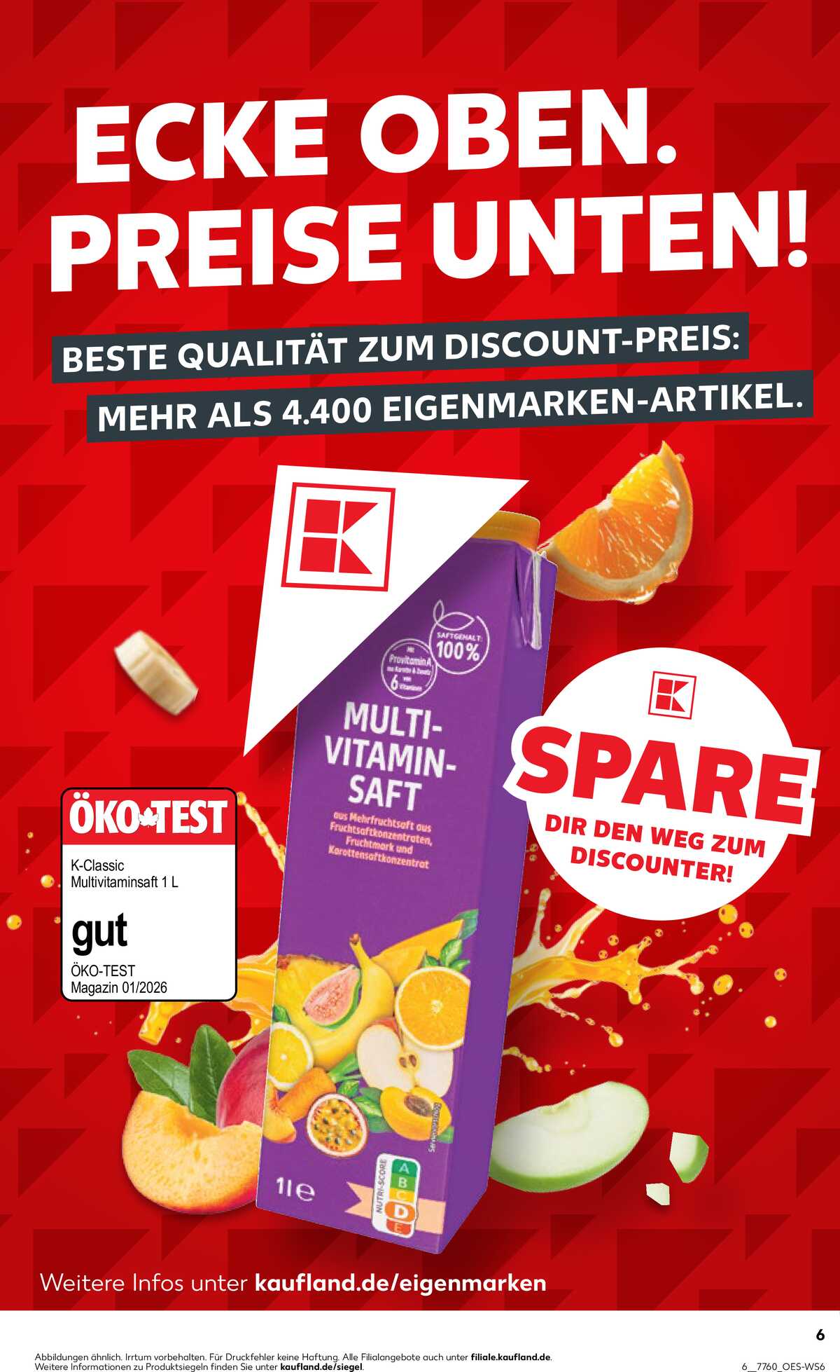 Leták Kaufland Německo 6.7.-8.7.2026 strana 15