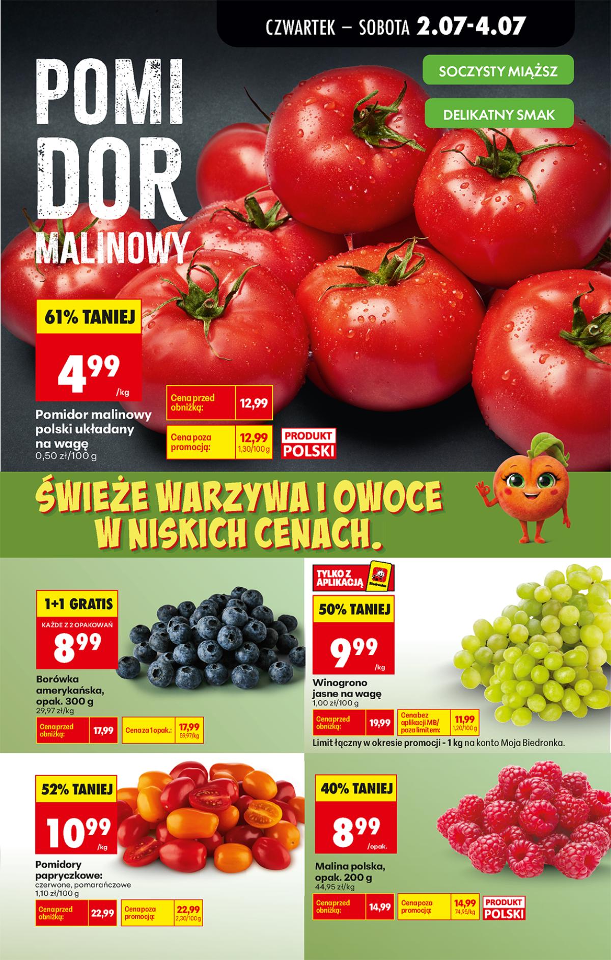 Leták Biedronka Polsko 2.7.-8.7.2026 strana 17