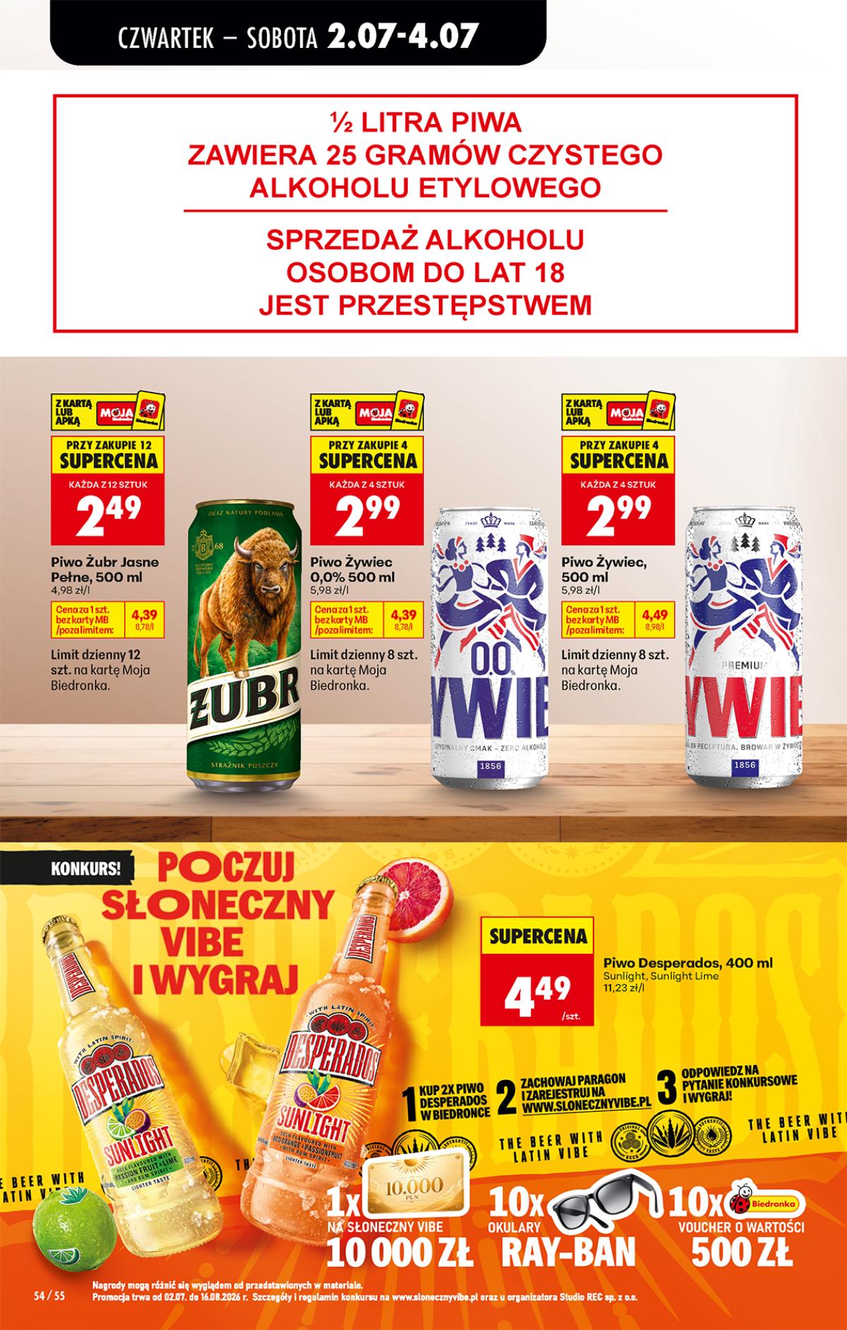 Leták Biedronka Polsko 2.7.-8.7.2026 strana 62