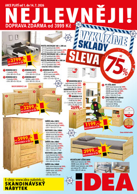 Idea nábytek letáky