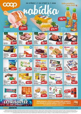 COOP Jihočeský region  do 14.7.