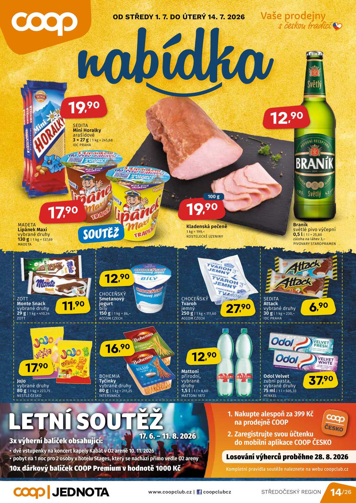 COOP Středočeský region  do 14.7. strana 1